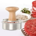 thumbnail image 3 of 2-Pack Burger Patty Press Set - Hamburger Maker Mold for Evenly Shaped Burger Patties and Sandwiches, 3 of 6
