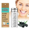 Effective tooth care Vegan Bamboo Charcoal Floss Floss Based Wax Floss
