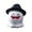 D, variant on Halloween Creepy Devil Ornaments — Cute Dark Style with Eerie Shadows, Halloween Decorations for Snack Tables, Dessert Stations & Halloween Party Setups — perfect for Halloween Parties