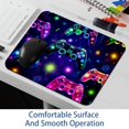 thumbnail image 6 of Game Controller Gaming Mousepad Square, 8.3x9.8 Inch Non-Slip Rubber Bottom Printed Mouse Mat for Office and Gaming, 6 of 6