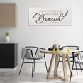 thumbnail image 3 of Stupell Industries Spiritual Daily Bread Proverb Religious & Spiritual Painting Wrapped Canvas Art Print Wall Art, 48 x 20, 3 of 8