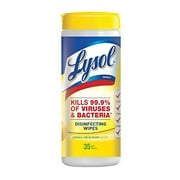 Lysol 81145 7 X 8 Lemon & Lime Blossom Disinfecting Wipes 35 Count