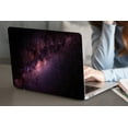 thumbnail image 1 of KSK KAISHEK Hard Case Only Compatible Old Version MacBook Air 13" with Not Retina Display No USB-C + Black Keyboard Cover Model: A1369 A1466( Galaxy 88_9), 1 of 5