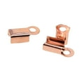 thumbnail image 3 of Plegables Sunnimix 100 pz cordón tanga conectores finales 10 mm oro rosa, 3 of 8