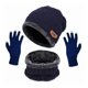 thumbnail image 1 of Forro Cálido 3 En 1 Gorro Bufanda Guantes Cuello Unisex, 1 of 8