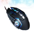 thumbnail image 2 of Raindrops 1Pc Gaming Mouse Wired USB Connection Black Comfortable for Long Hours, 2 of 8