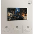 thumbnail image 2 of Night Sightings in NYC Canvas Print Car Art by Art Remedy, Gallery Wrapped, 54 x 36, 2 of 6