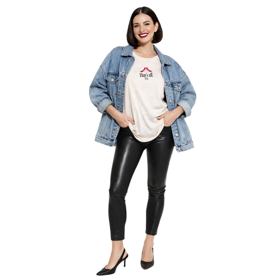 The Devil Wears Prada 2 - Red Shoes That's All - Juniors Oversized Graphic T-Shirt
