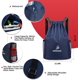 thumbnail image 5 of Paquete de 6 chalecos Pinnies Scrimmage Jersey para fútbol baloncesto Hockey adulto Zhivalor CZYD-XM36-11, 5 of 7