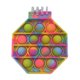 thumbnail image 1 of Push Bubble Octagonal Notebook Extrusión De Silicona Suave Bloc De Notas De Burbujas Juguete De Descompresión Kearding FN006578-02, 1 of 5