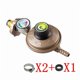 thumbnail image 1 of Liquefied Gas Pressure Reducing Valve Pressure Regulating Cooker Accessories Durable Copper Screw Pressure Gauge Gas Valve, 1 of 3