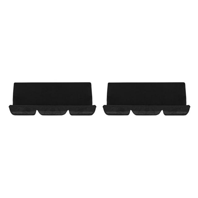 Baohd Easy To Waterproof Swings Cushion Covers For Outdoor Swing Cushion Sturdy black 2Set