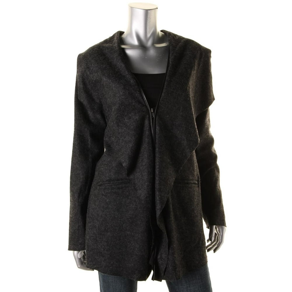 Lyssé - Lysse Womens Wool Blend Marled Jacket - Walmart.com - Walmart.com