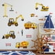 thumbnail image 3 of Pegatinas de pared MACHAO Excavadora PVC Decorativas para habitación de niños, 3 of 5