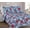 Blue/Red, variant on FULL RUGBY Kids Coverlet Bedspread Quilted Set with Pillow Shams