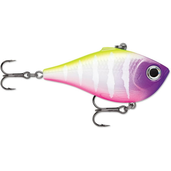 Rapala RPR05MFT Rippin Rap 05, 2", 5/16oz, sans lèvres, profondeur de course variable, hameçons VMC 8 et 10, fruit moisi Rippin Rap 05, 2", 5/16oz, sans lèvres, profondeur de course variable