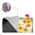 thumbnail image 5 of Haiem Artistic Marble Pattern Sunflower Mailbox Covers Magnetic ,Mailbox Wraps Post Letter Box Cover for Holiday Garden Yard Decor-21x18 in, 5 of 9