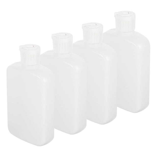 Portable Catholic Holy Water Bottle for Storage Use Made of Plastic White Color 4pcs