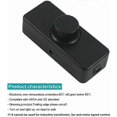thumbnail image 4 of 3-100W LED rear dimmer (rotary variator), used for dimmable LED, incandescent, halogen lamp, 220-240V, Black, 4 of 5