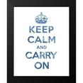 thumbnail image 2 of The British Ministry of Information 15x18 Black Modern Framed Museum Art Print Titled - Keep Calm and Carry On - Texture III, 2 of 5