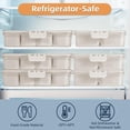 thumbnail image 4 of Portable Snackle Box Container, Divided Serving Tray with Lid and Handle, 8 Compartment Snack Platters for Candy, Veggie, Fruit, Nuts, Charcuterie, Perfect for Party, Road Trips, Picnics, Traveling, 4 of 6