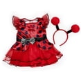thumbnail image 3 of InCharacter Costumes Lady Bug Tutu Halloween Costume Set Female, Infant, Red, 3 of 5