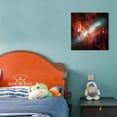 thumbnail image 3 of Universe Wall Art Decor Cosmic Nebula Space Wall Art Canvas Outer Starlight Modern Contemporary Artwork Painting Prints Picture Living Room Bathroom Home Decoration Ready to Hang 12x12 Inch x 1 Panel, 3 of 6