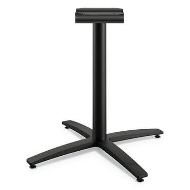 Between Seated-Height X-Base for 30" -36" Table Tops Black