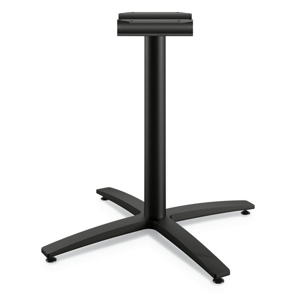 Between Seated-Height X-Base for 30" -36" Table Tops Black