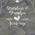 thumbnail image 4 of Inktastic Grandma and Grandpa Love Me Heart Grandchild Boys or Girls Baby Bodysuit, 4 of 5
