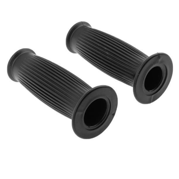 Puños de Manillar de Motocicleta Sunnimix 2 Piezas 25/28 Negro Agarraderas de manillar de la motocicleta