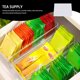 thumbnail image 2 of Plastic Tea Bag Holder Clear Tea Box with Lid Capsule Coffee Bag Holder Tea Bag Storage Box, 2 of 2