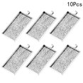 thumbnail image 3 of TABLZONE 10Pcs Antique Trays for Diy Jewelry Making Rectangular Shape Vintage, 3 of 7