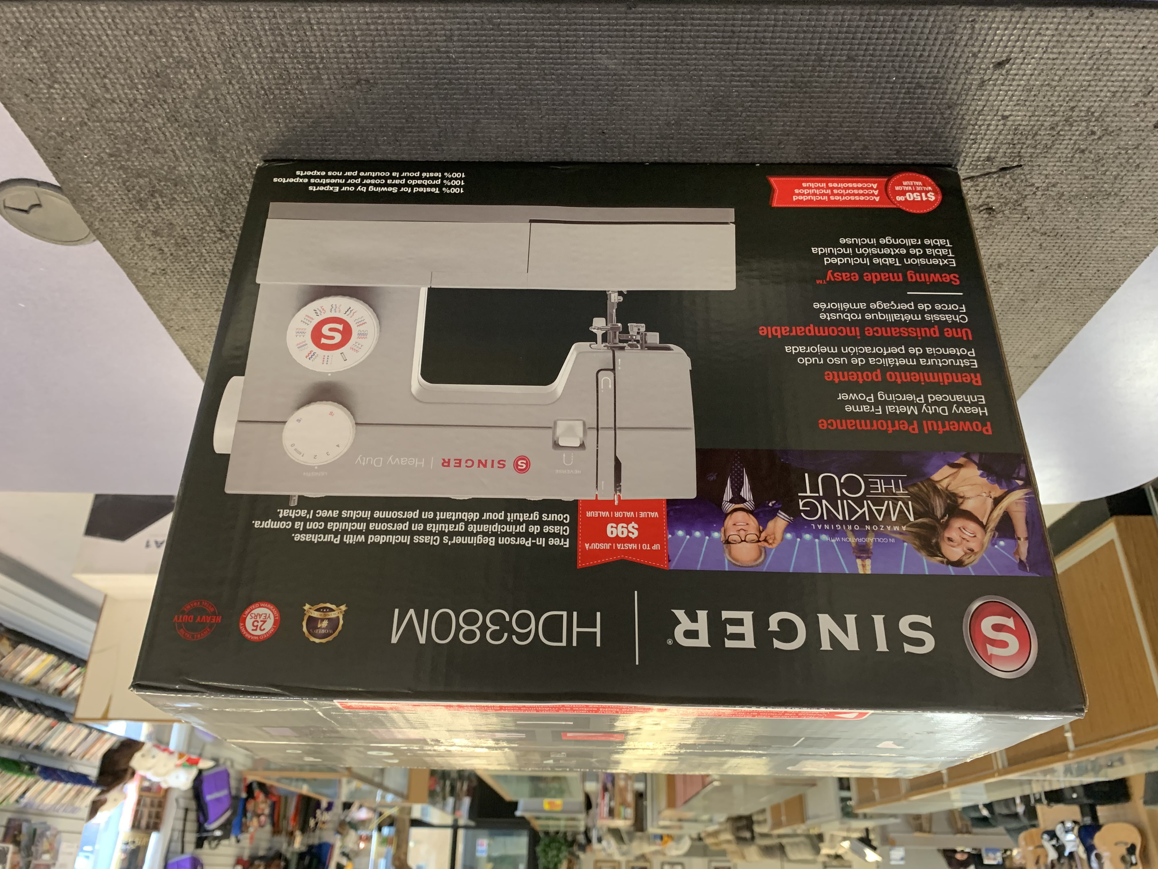 SINGER HD6380M Sewing machine