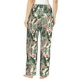 thumbnail image 3 of Fotbe Palm Trees and Tropical Women's Pajama Pants,Sleepwear Pants,Pj Bottoms Drawstring And Pockets-Small, 3 of 9