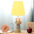 thumbnail image 4 of Soft Lighting, Premium Fabrics, Safety Design: Modern Cloth Fabric Lampshade for Bedroom Bedside, 4 of 7