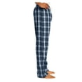 thumbnail image 4 of Mafoose Men Flannel Plaid Male Sleep Pants True Navy 4XL, 4 of 6