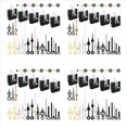 thumbnail image 1 of 20 Piezas de Mecanismo de Movimiento de Reloj Piezas de Reloj de Pared de Cuarzo Silencioso DIY con 28 Pares Diferentes Kit de Reemplazo de Manos de Reloj, 1 of 5