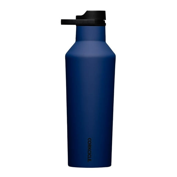 Botella de agua Corkcicle Sport Canteen con aislamiento de 950 ml, color azul marino