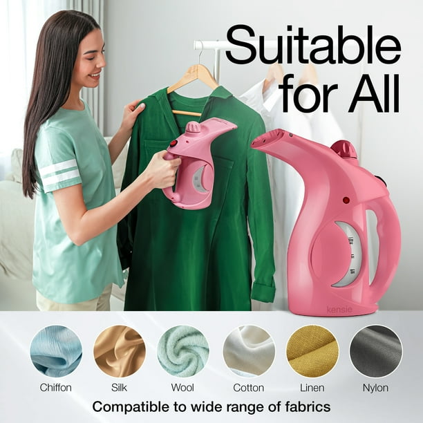 Kensie Handheld Garment Steamer, 700W Lightweight and Portable