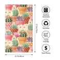thumbnail image 4 of Kll High Detail Succulent And Cactus Seamless Patternsss Ultra Absorbent & Soft Hand Towels For Bath, Hand, Face, Gym And Spa-27.5x16in, 4 of 9