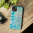 thumbnail image 3 of Marble Gold Glitter iPhone 15 Case-iPhone Case-iPhone 14 Case-iPhone, 3 of 3