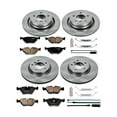 thumbnail image 3 of Power Stop Front and Rear Stock Replacement Brake Pad and Rotor Kit KOE2841 Fits 2000 BMW Z3, 3 of 8