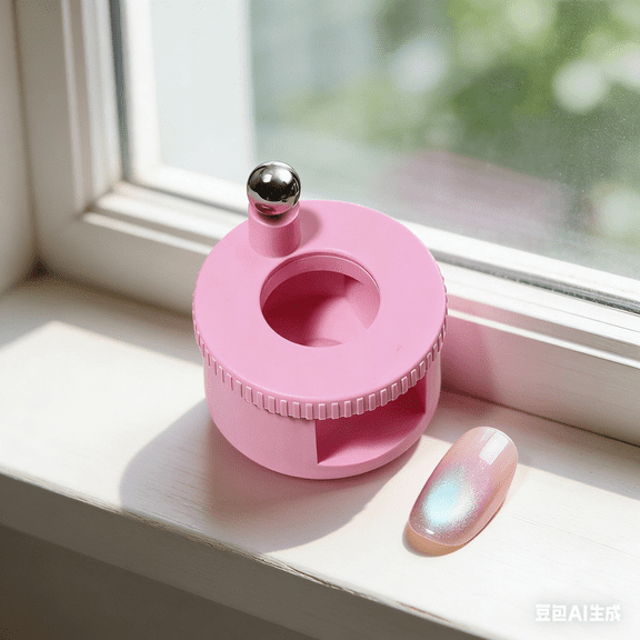 Bisitoy Cat Eye Magnet, 2026 New Rotating Cat Eye Magnet with Excellent Light Absorption, Beginner Friendly Nail Tool for DIY Glossy Cat Eye Effect