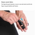 thumbnail image 4 of Breathable Finger Splint Wrap Guard Bandage for Injury Protection-black-m11.5cm, 4 of 9