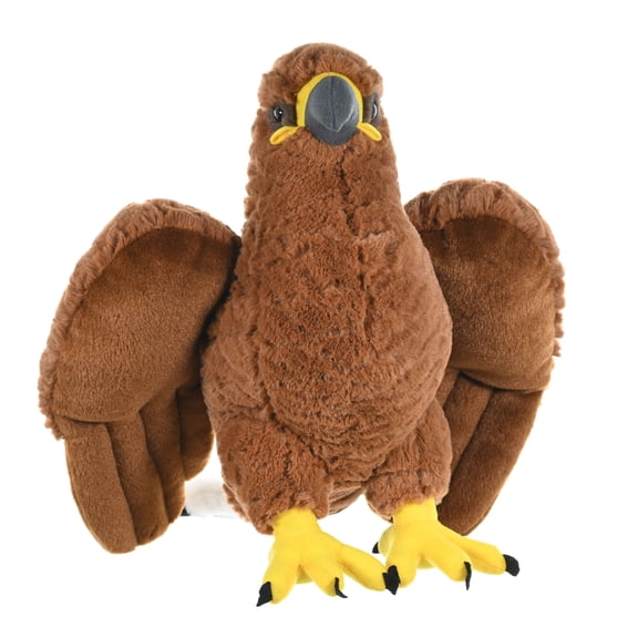 Wild Republic Golden Eagle, Cuddlekins, Stuffed Animal, 12 Inches, Gift for Kids, Plush Toy, Fill is Spun Recycled Water Bottles