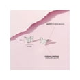 thumbnail image 6 of 925 Sterling Silver Butterfly CZ Screw Back Earrings for Toddlers Young Girls, 6 of 9