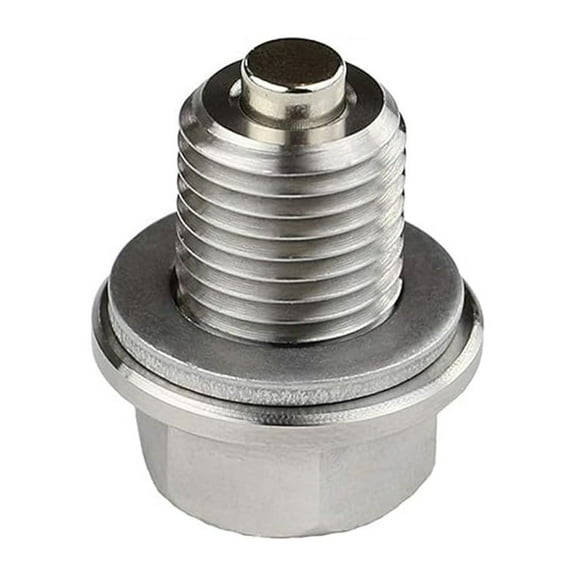 Yassdwbn M14x1.5 Stainless Steel Engine Oil Drain Plug with Magnet For Hyundai Kia Acura
