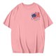 thumbnail image 1 of Blusas de Manga Corta Casuales para las Mujeres Verano Cuello Redondo Moda Impresa Blusa, Top Ligero para el Hogar Y Diario, 1 of 5