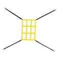 thumbnail image 2 of koolsoo Baseball Practice Net Baseball Training Device for Hitting Grounders Hitting Aid yellow, 2 of 8